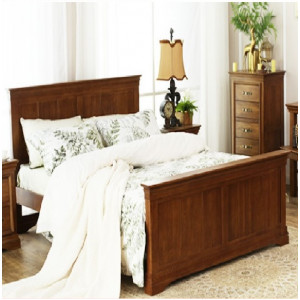 Victoria Oak - Nệm 1m8 : Giường Ngủ Gỗ Sồi